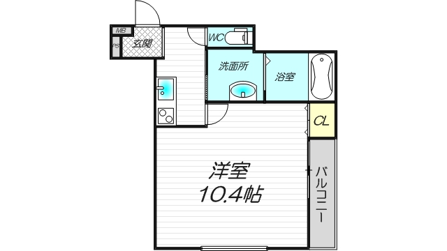 フジパレス下新庄Ⅰ番館の間取り